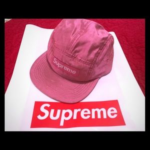 Supreme Raw Silk Camp Hat